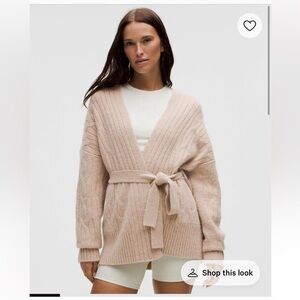 lululemon athletica Beige Sweater